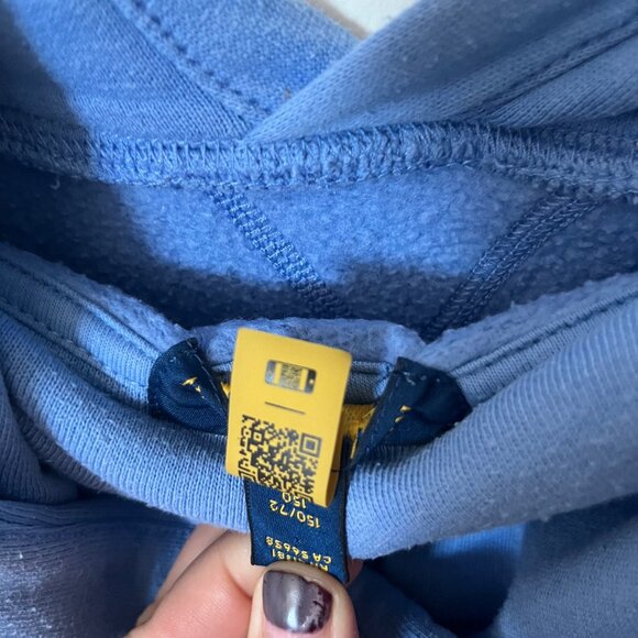 Polo Ralph Lauren Big Boys  Long-Sleeve Fleece Hoodie - Age 10-12 Medium - Picture 7 of 7